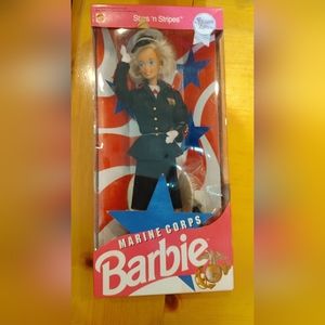 Special Edition Marine Corps Blonde Barbie 1991 Mattel (Stars ‘n Stripes) sealed